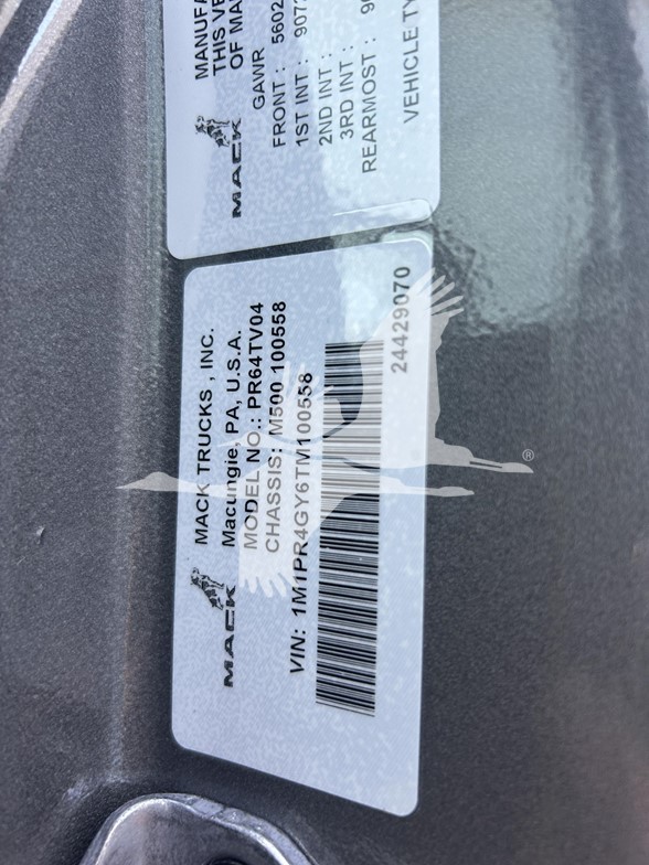 2026 MACK PIONEER 64T 10015236784 2026 MACK PIONEER 64T 10015236784