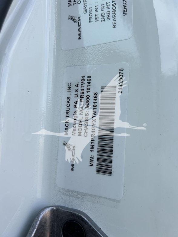 2026 MACK PIONEER 64T 10024578779 2026 MACK PIONEER 64T 10024578779