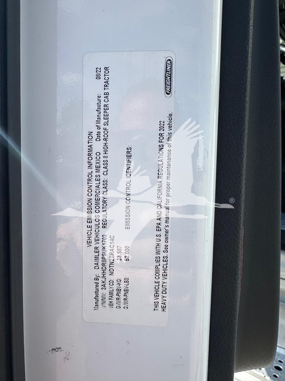 2023 FREIGHTLINER CASCADIA 126 10025050365 2023 FREIGHTLINER CASCADIA 126 10025050365