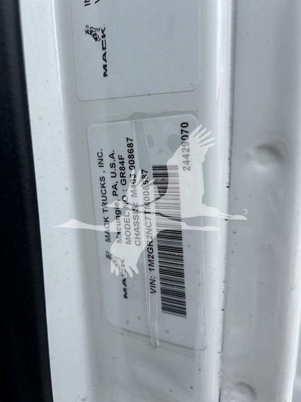 2026 MACK GRANITE 84FR 11017117901 2026 MACK GRANITE 84FR 11017117901