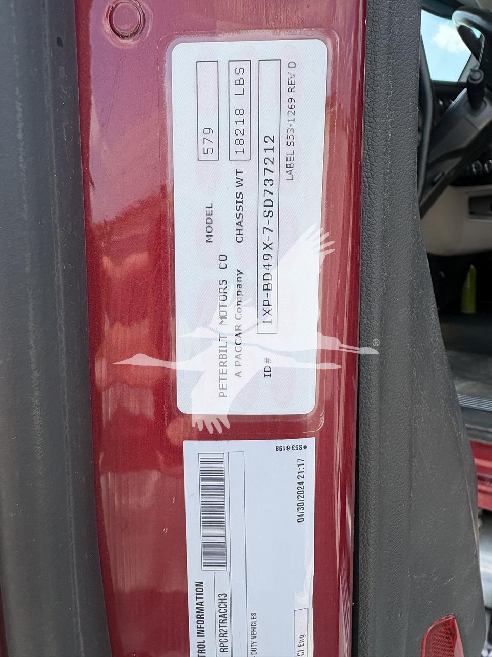2025 PETERBILT 579 11042088356 2025 PETERBILT 579 11042088356