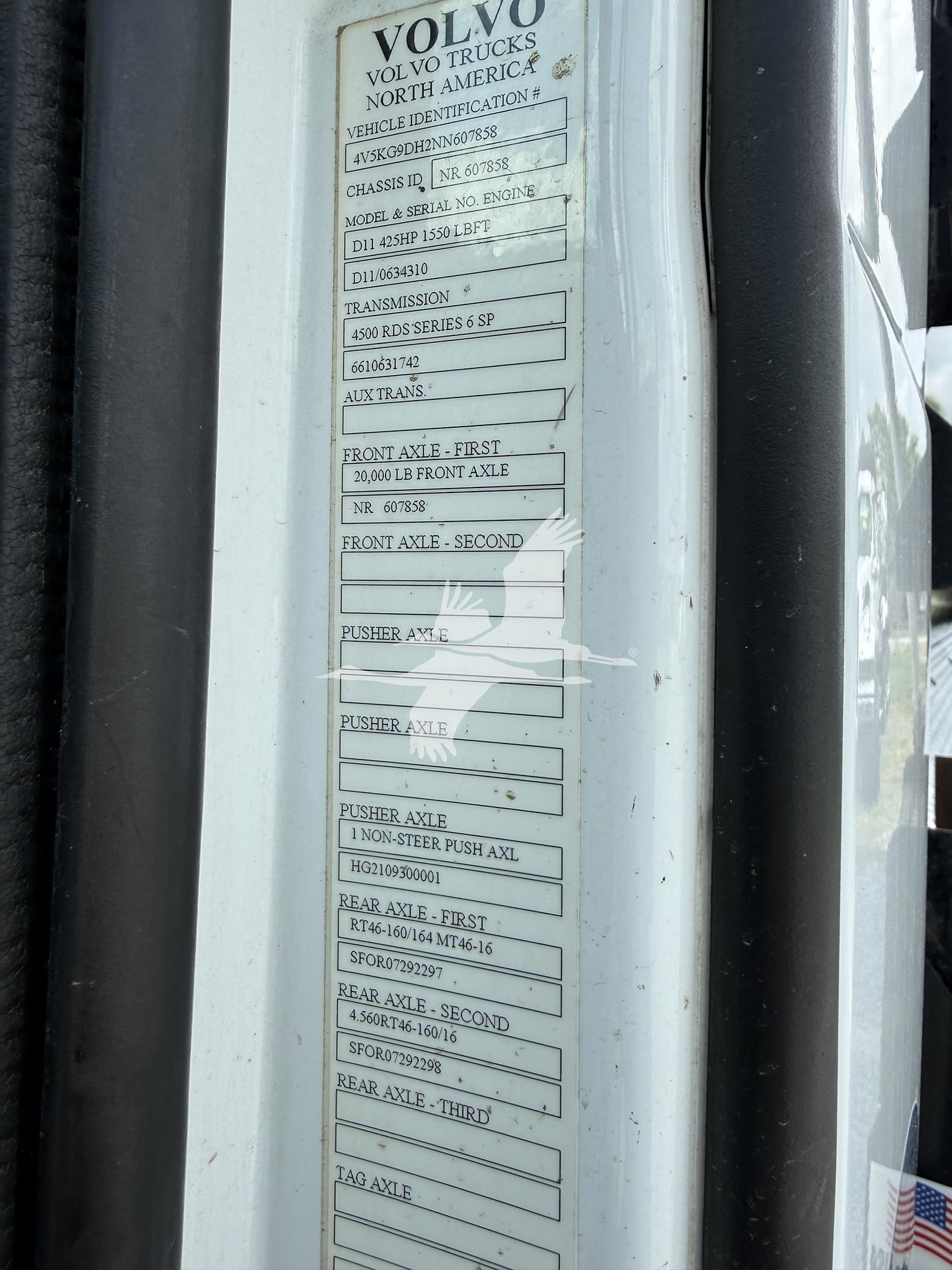 2022 VOLVO VHD84F300 11045944095 2022 VOLVO VHD84F300 11045944095